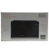 BLACK & DECKER MICROWAVE 0.7 CU BLK EM720C2GS 1PC