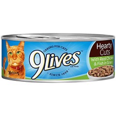 9LIVES CAT FD CHK+FSH  12X5.5OZ
