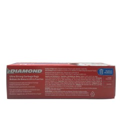 DIAMOND TRASH BAG MED  24X14CT