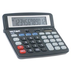 VICTOR CALCULATOR 12D  9700