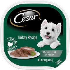 CESAR DOG FOOD TURKEY  24X100GM