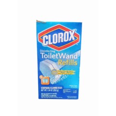 CLOROX TOILET WAND REFIL  8X6CT