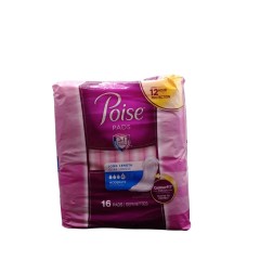 POISE PADS EXTRA PLUS ABS  6X16CT