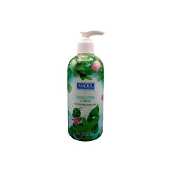LUCKY ROUND LIQUID SOAP EUCL+MINT  12X13OZ