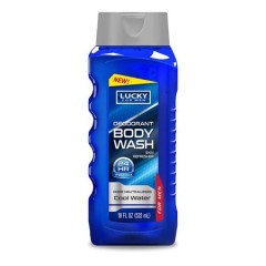 LUCKY BODY WASH COOL WAT  12X18OZ