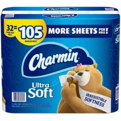 CHARMIN TOILET PAPER BLUE  4X8CT