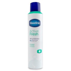 VASELINE DEODRANT SPRAY ACTIVE  6X250ML