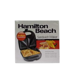 HAMILTON BEACH SANDWICH MAKER 2 SLCICE 25430 1PC
