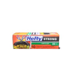 HEFTY TRASH BAGS LAWN 39G  12X10CT