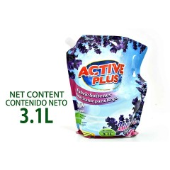 ACTIVE FABRIC SOFTENER LAVANDER 4X3.1L 4X3.1L
