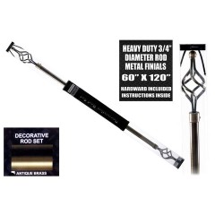 NM CURTAIN RODS ROD-K-220 