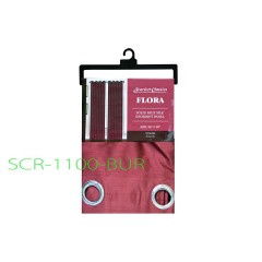 NM CURTAIN 55X90 BURGANDY SCR1100 