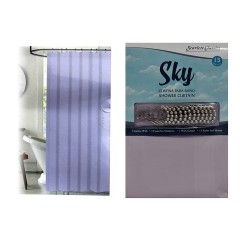 NM CURTAIN SHOWER W/HOOK SCR2537 