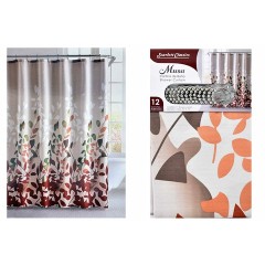 NM CURTAIN SHOWER 70X72"12PC SCR-2863 