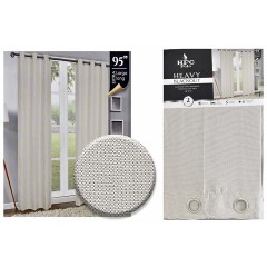 NM HPC CURTAIN BLACKOUT WITH GROMMETS LINEN HPC5027 