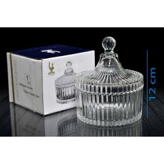 NM GLASS JAR 14*10CM 84181 