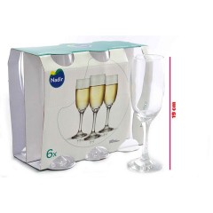 NM GLASS CUP DRINKING SET6CT 60552 