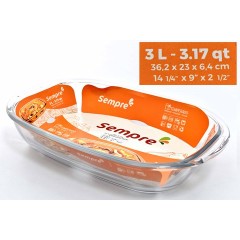 NM GLASS OVEN TRAY 2871 