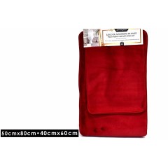 NM MAT BATHROOM 2PCS SET SCR-2701 
