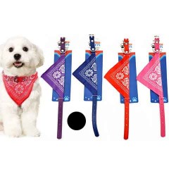 NM PET TRG SCARF W/BL PAW-1000 