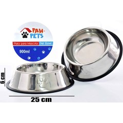 NM PET BOWL SS 26CM PAW1065 