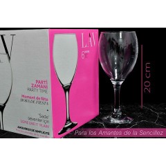 NM LAV GLASS WINE LV-EMP583F 