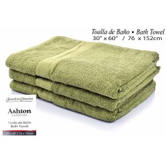 NM TOWEL30X60 GREEN SCRBCH3125 