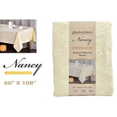 NM TABLE CLOTH 60X108" NANCY BA-4188 