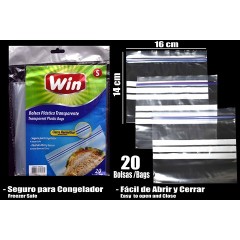 NM ZiPPER BAG WIN-81823 