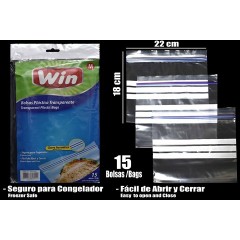 NM ZiPPER BAG WIN-81824 