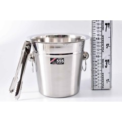 NM STEEL ICE  BUCKET 18CM MI-407 