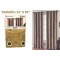 NM JACQUARD CURTAIN WITH GROMMETS 54X90 TAUP BA-417 